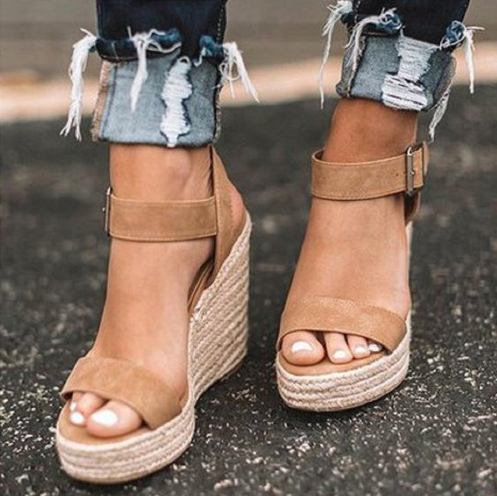 Genevieve | Orthopedic Wedge Sandal