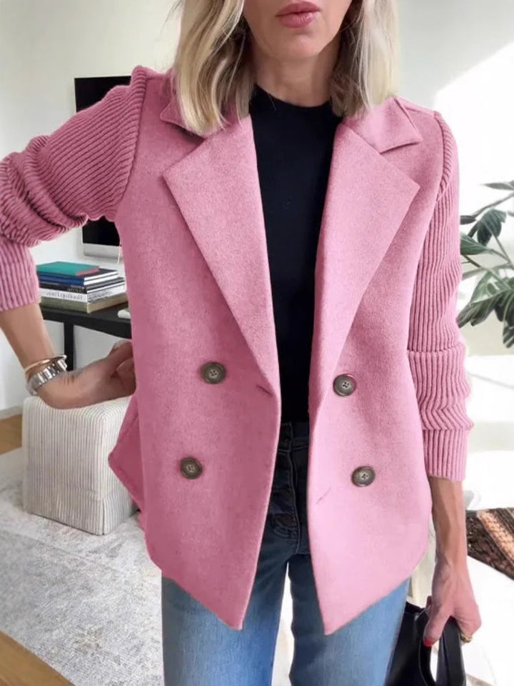 Ameline | Comfortable warm blazer-look sweater