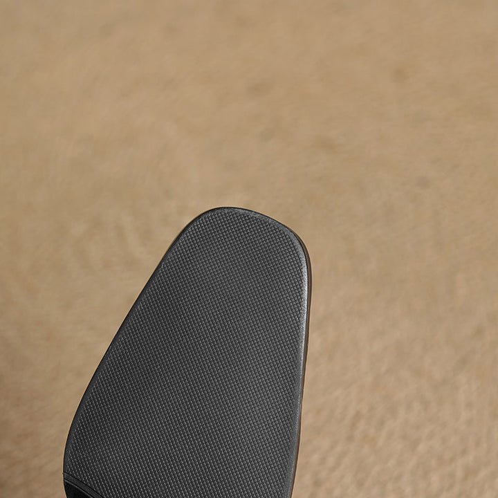Elviera | Square Leather Pumps