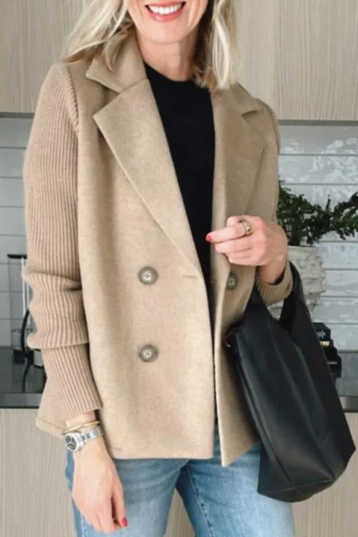 Ameline | Comfortable warm blazer-look sweater