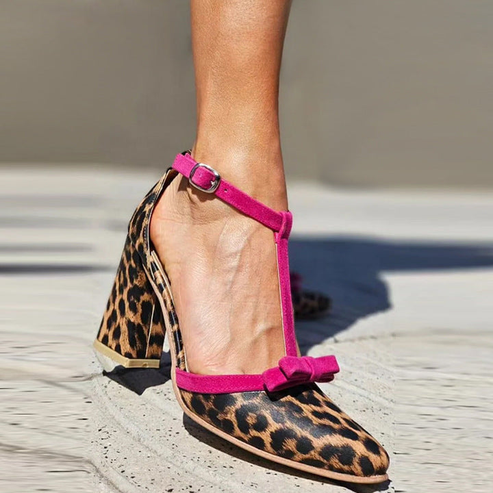 Renate – T-Strap D’Orsay Heels
