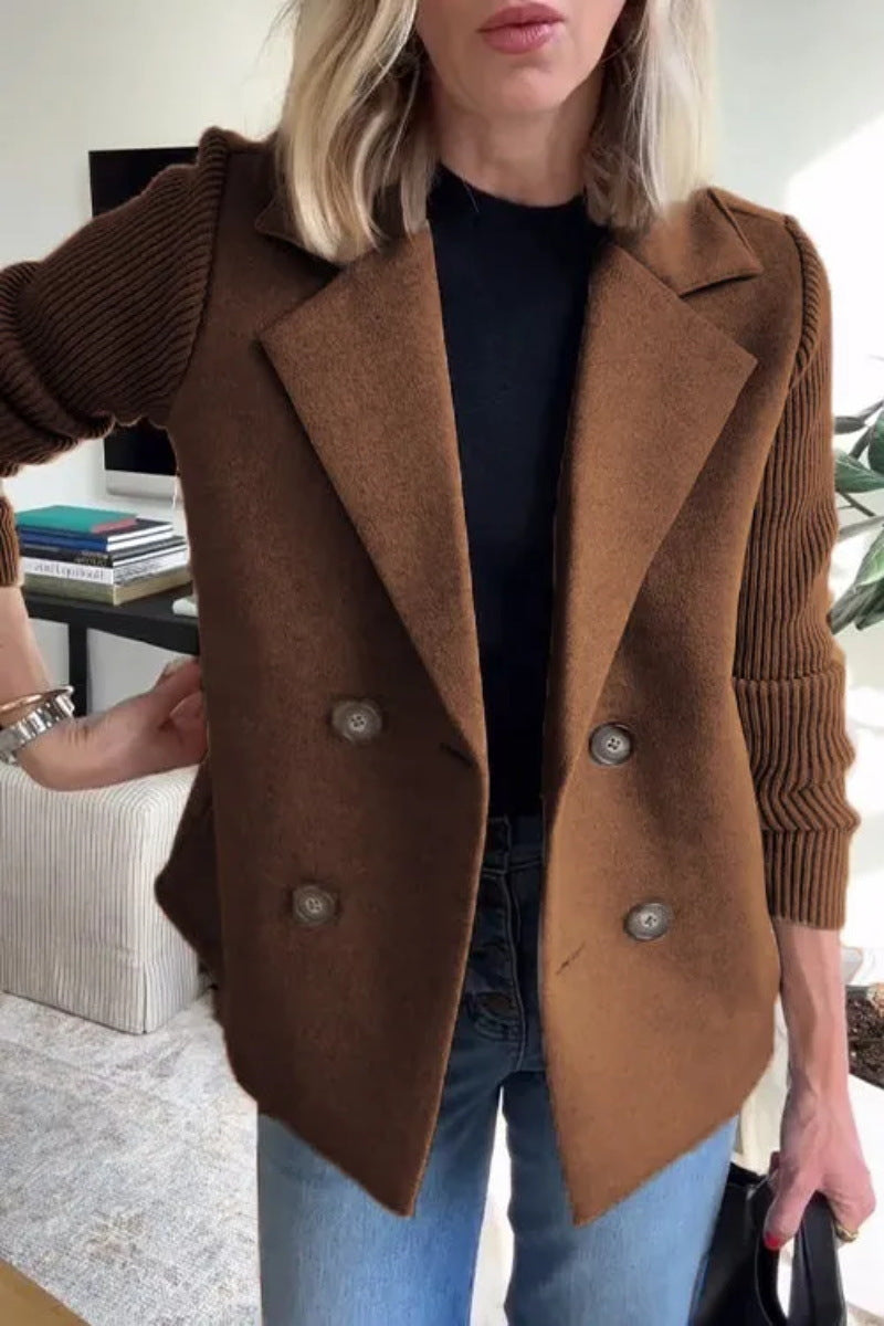 Ameline | Comfortable warm blazer-look sweater