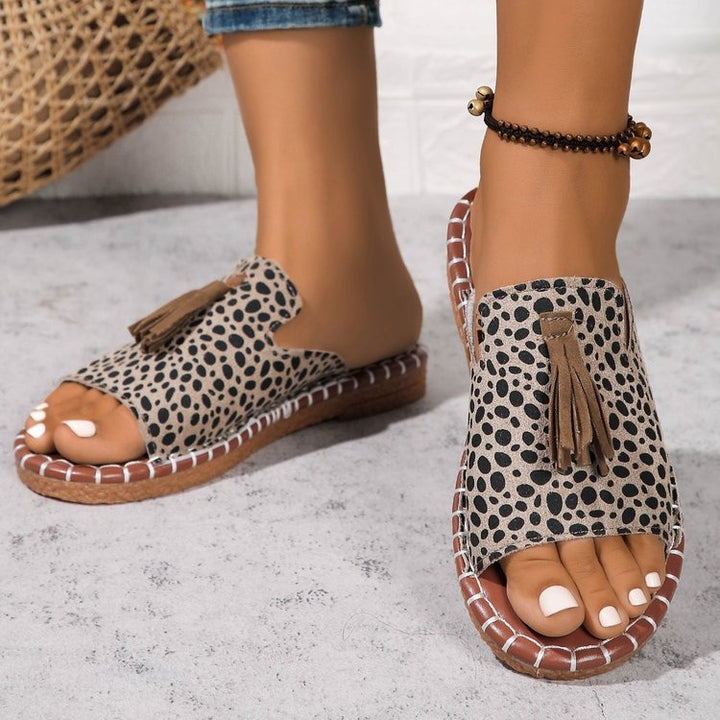 Juliette | Orthopedic Elegant Tassel Slippers