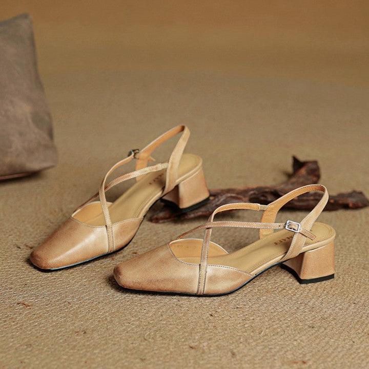 Valenne | Leather Heels