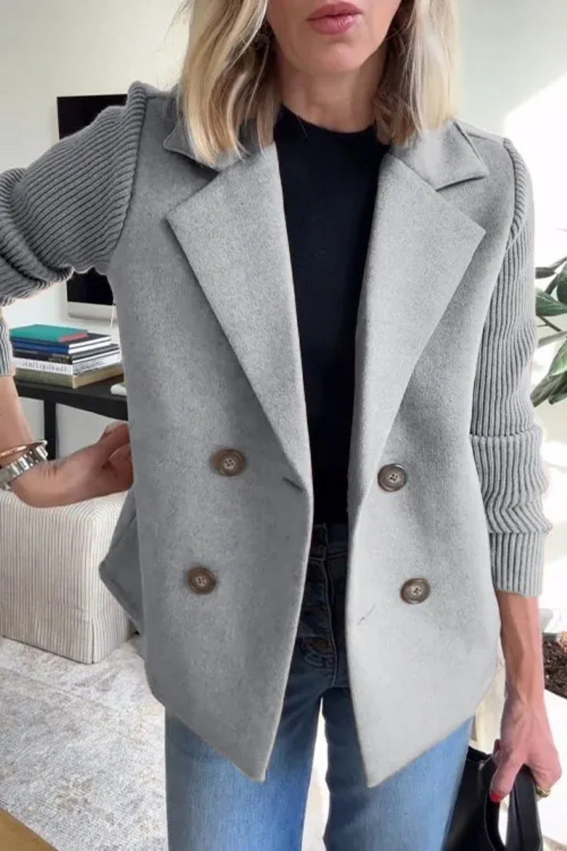 Ameline | Comfortable warm blazer-look sweater