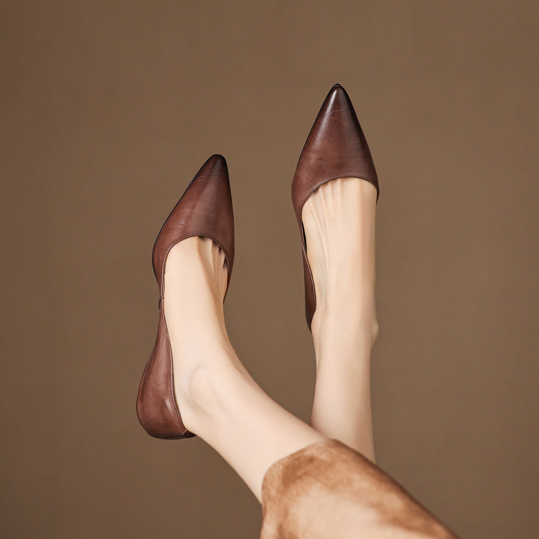 Arla | Genuine Leather Flats