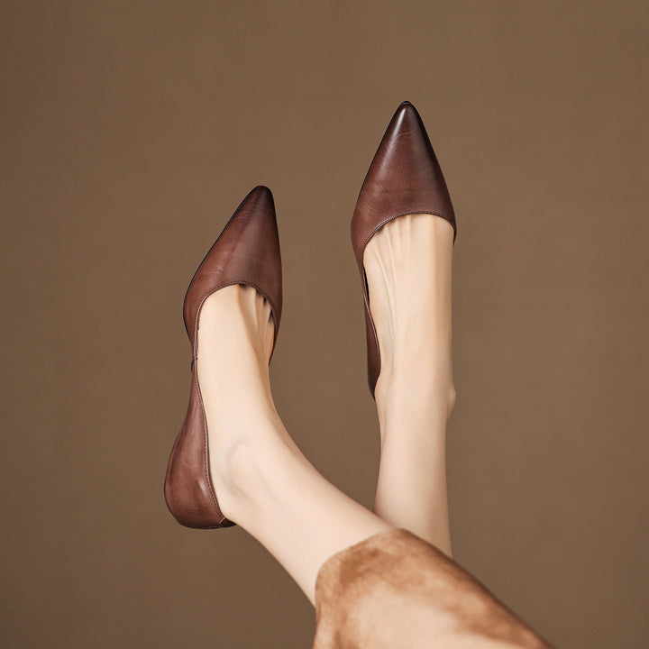 Arla | Genuine Leather Flats