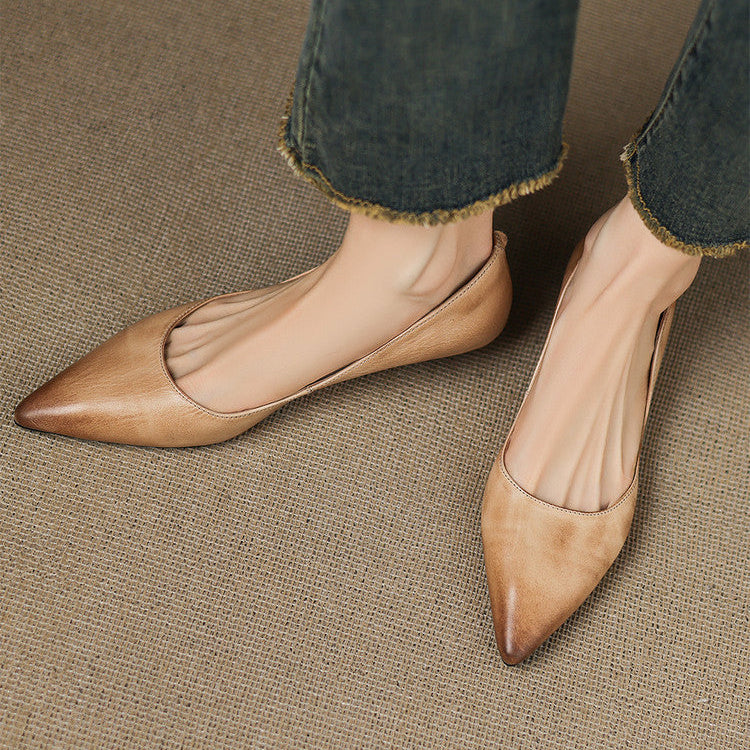 Arla | Genuine Leather Flats