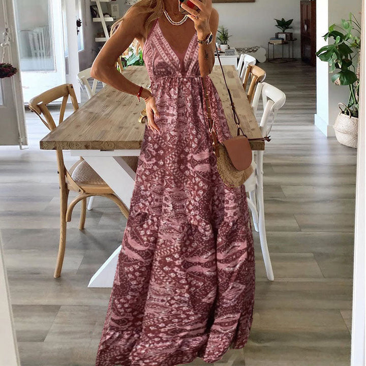 Gweneth - Boho Sleeveless Dress