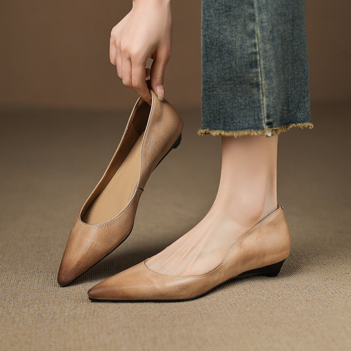 Arla | Genuine Leather Flats