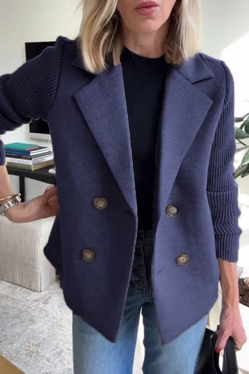 Ameline | Comfortable warm blazer-look sweater