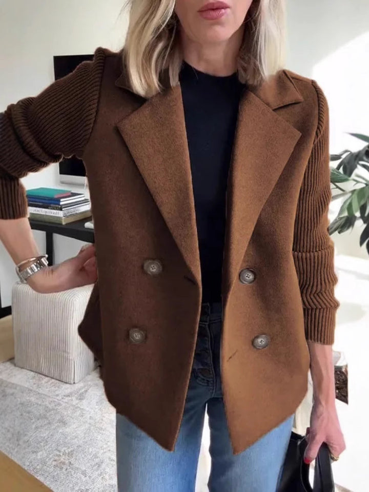 Ameline | Comfortable warm blazer-look sweater