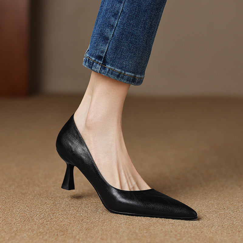 Cymara | Leather Pumps