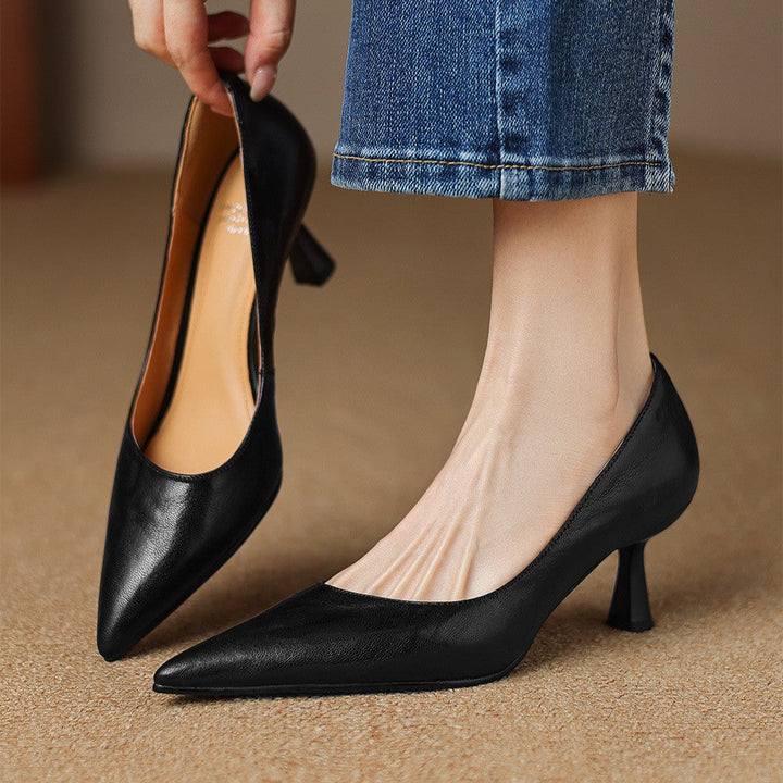 Cymara | Leather Pumps