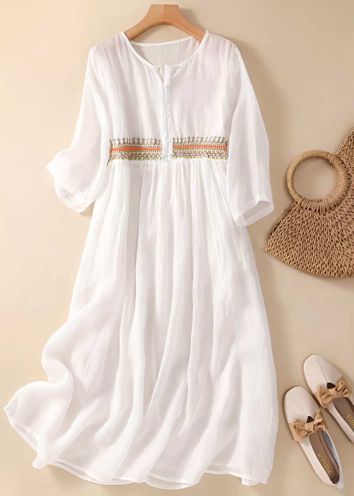 Lina | Embroidered Dress