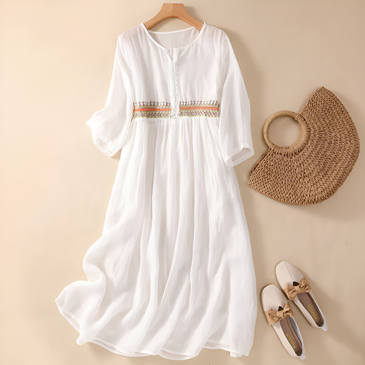 Lina | Embroidered Dress