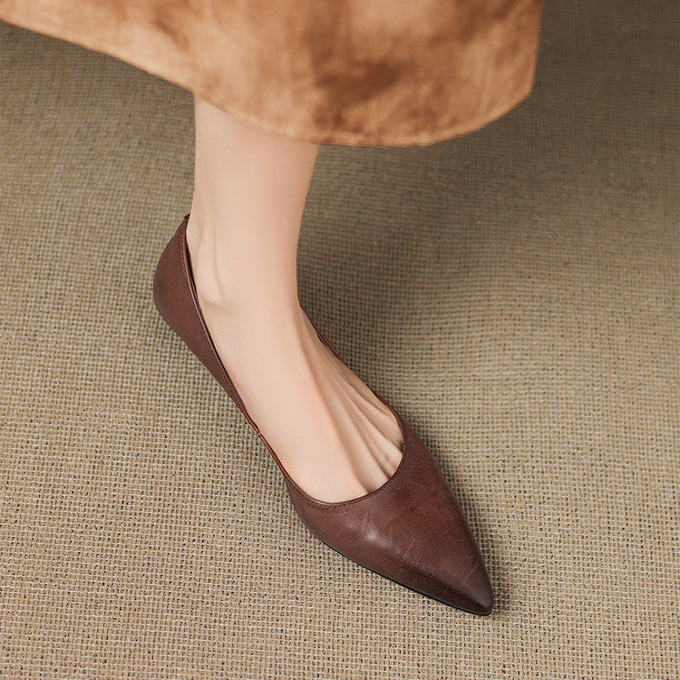 Arla | Genuine Leather Flats