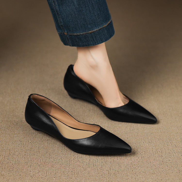 Arla | Genuine Leather Flats