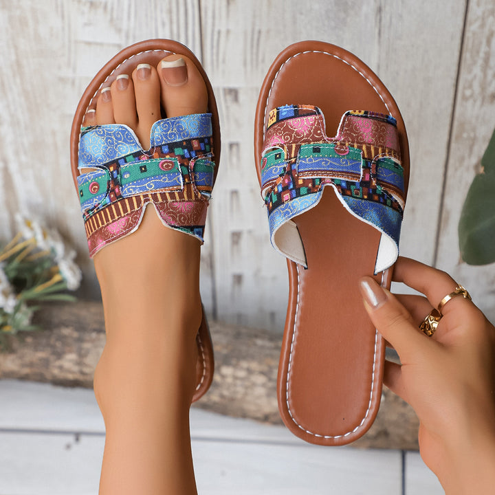 Delilah | Orthopedic Colorful Slippers