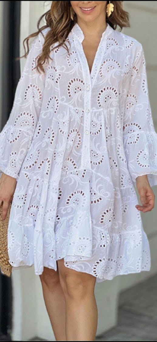 Seraphina | Floral Tiered Mini Dress