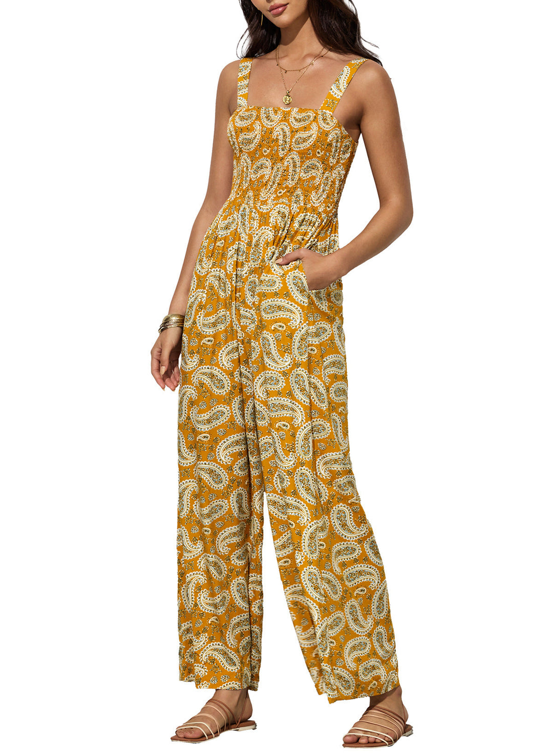 Sendy | Bohemian Jumpsuit