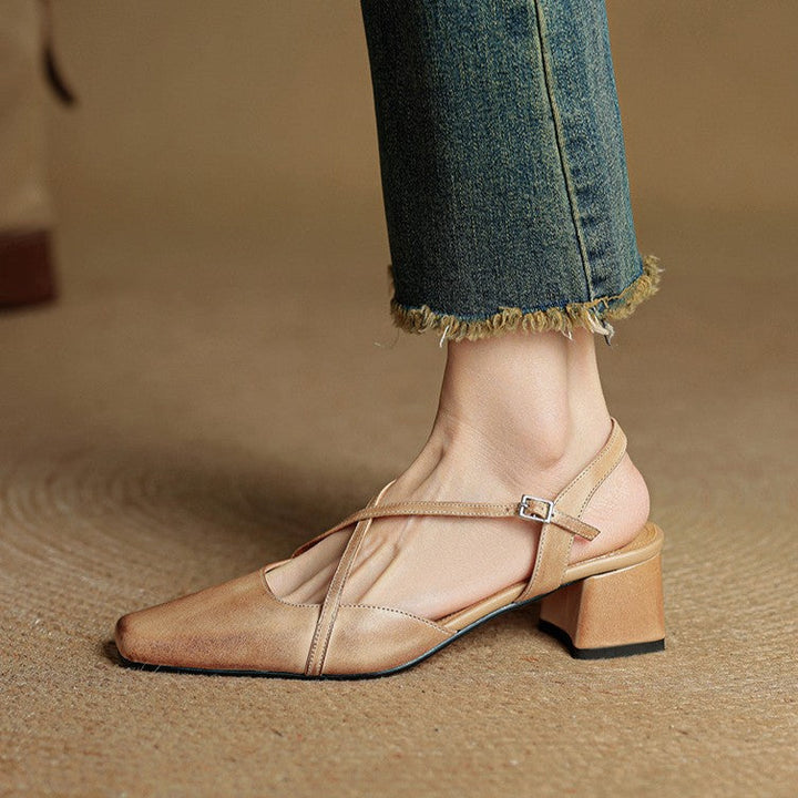 Valenne | Leather Heels