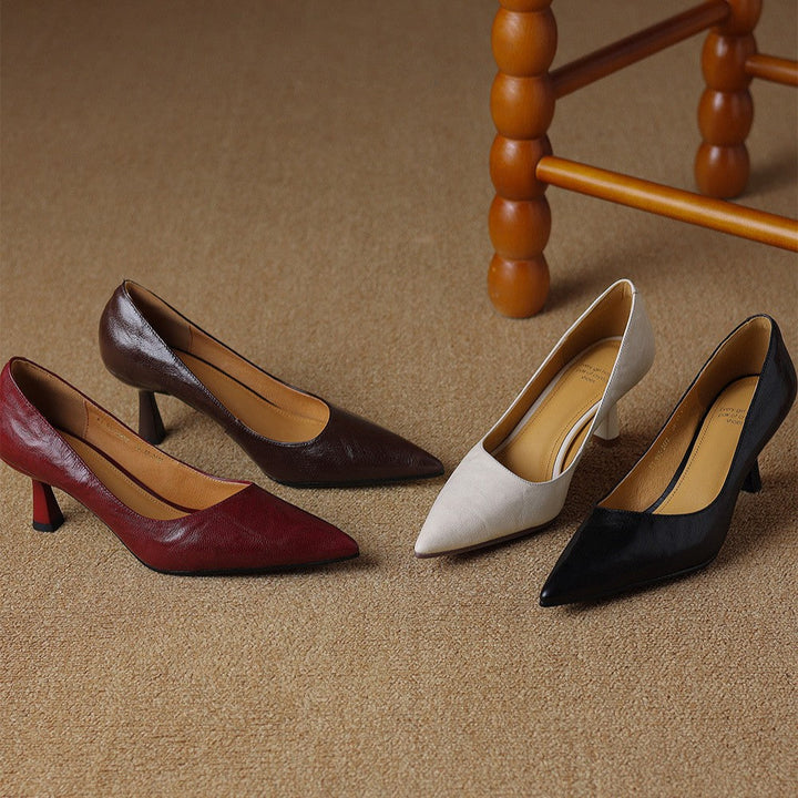 Cymara | Leather Pumps