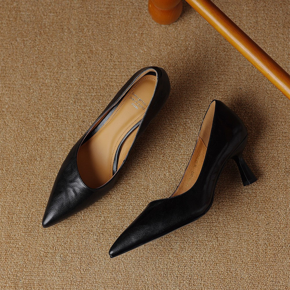 Cymara | Leather Pumps