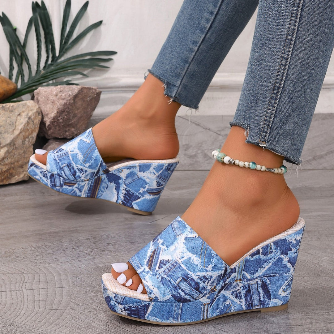 Olivia | Orthopedic Colorful Wedge Sandal