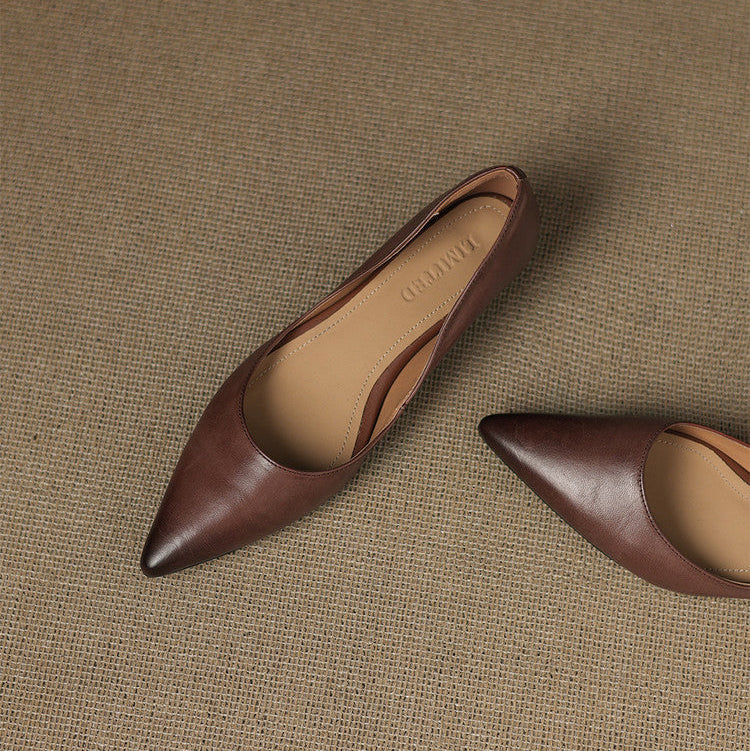 Arla | Genuine Leather Flats
