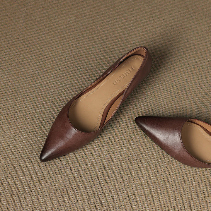 Arla | Genuine Leather Flats