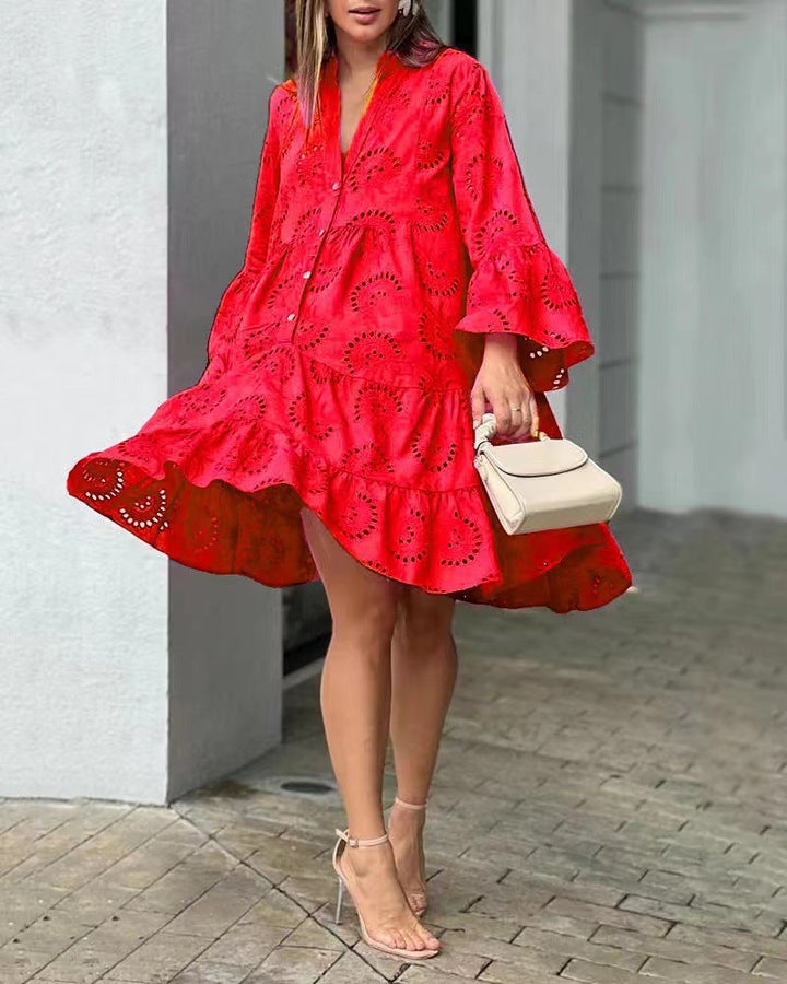 Seraphina | Floral Tiered Mini Dress