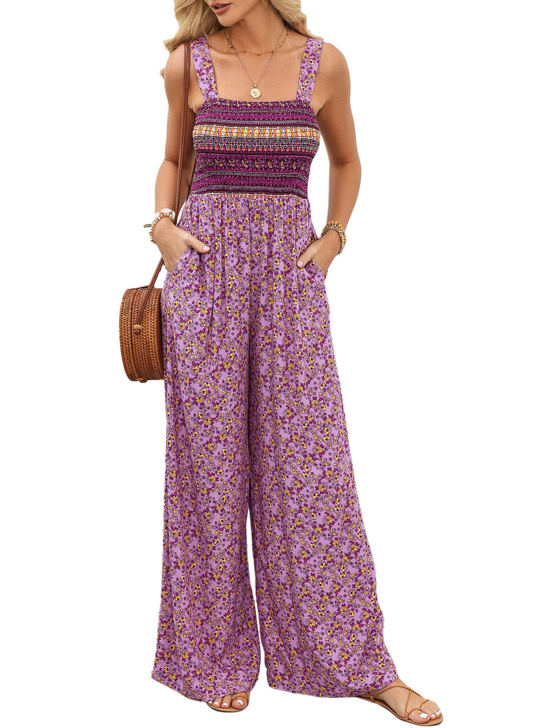 Sendy | Bohemian Jumpsuit