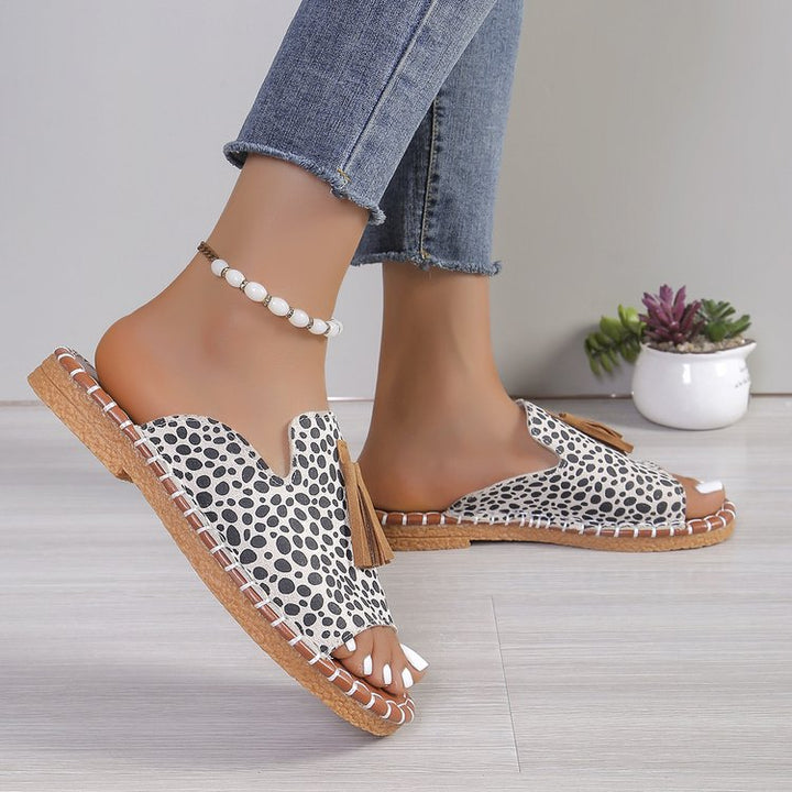 Juliette | Orthopedic Elegant Tassel Slippers