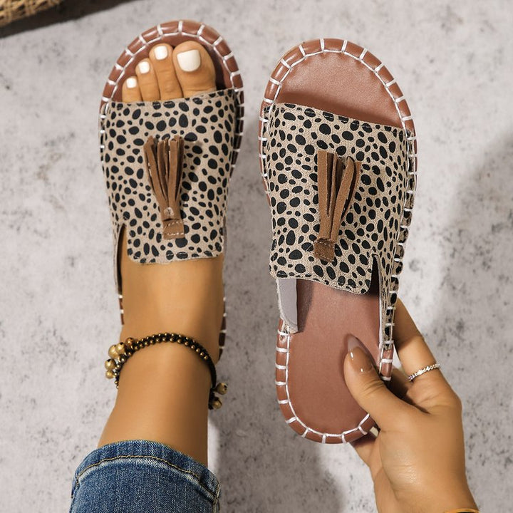 Juliette | Orthopedic Elegant Tassel Slippers