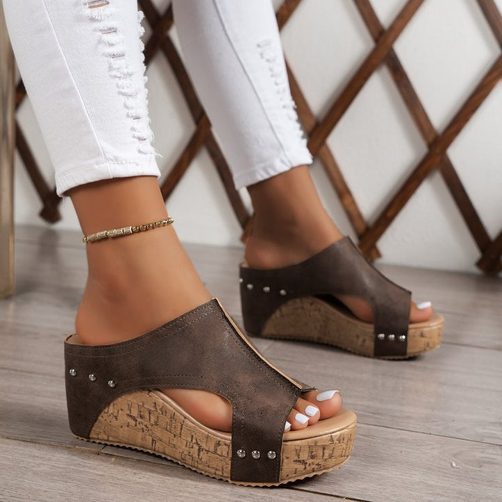Vivienne | Orthopedic Wedge Sandal
