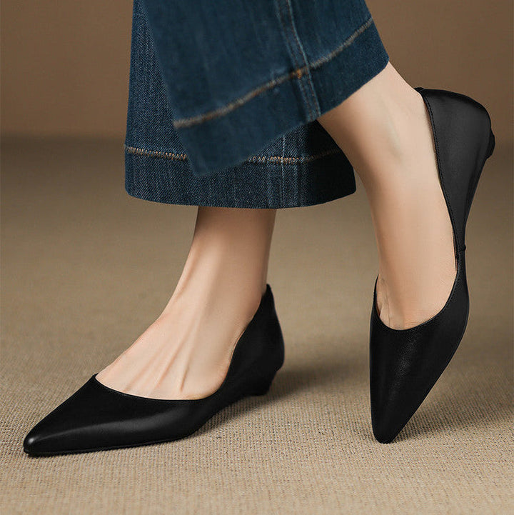 Arla | Genuine Leather Flats