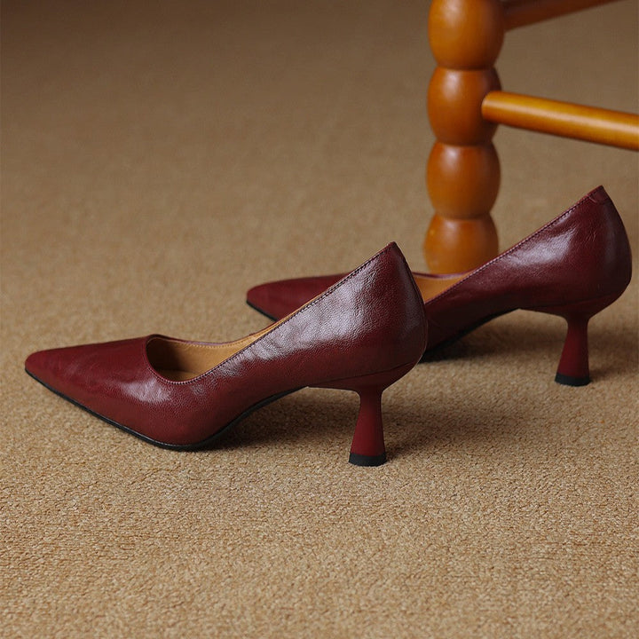 Cymara | Leather Pumps