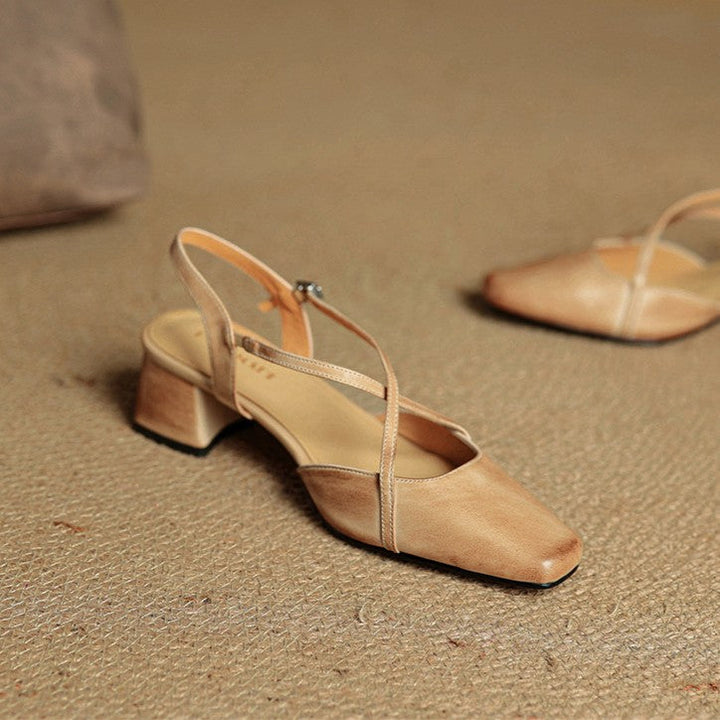 Valenne | Leather Heels