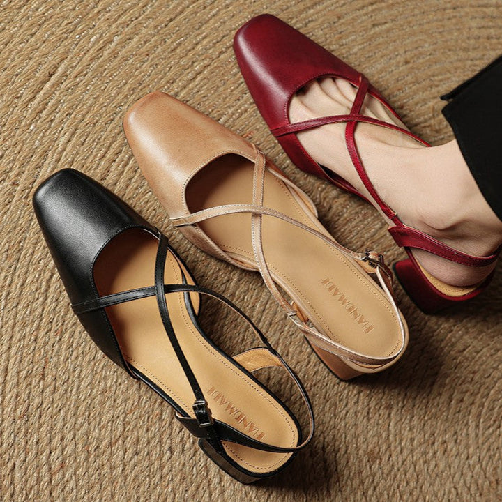 Valenne | Leather Heels