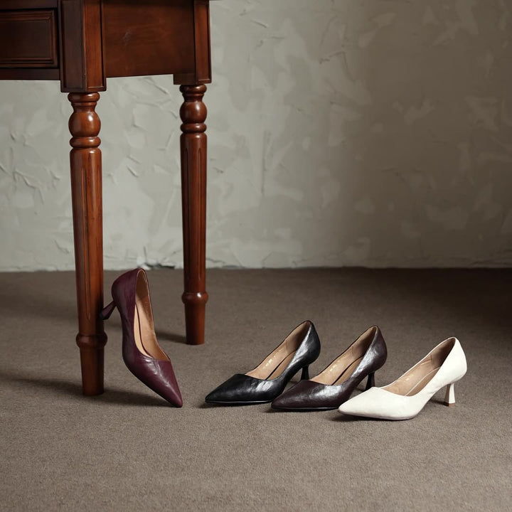 Cymara | Leather Pumps