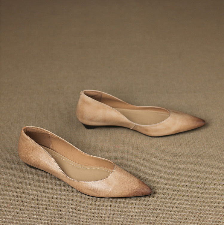 Arla | Genuine Leather Flats