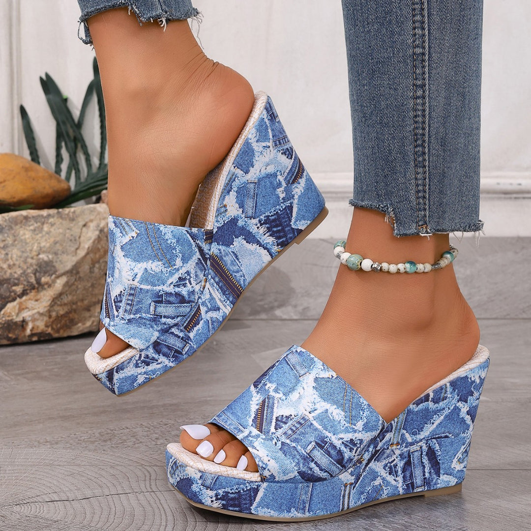 Olivia | Orthopedic Colorful Wedge Sandal