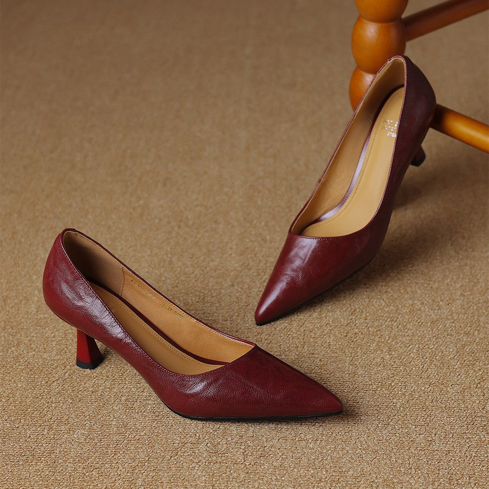 Cymara | Leather Pumps