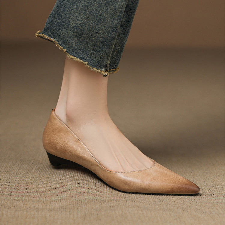Arla | Genuine Leather Flats