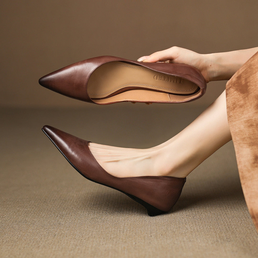 Arla | Genuine Leather Flats