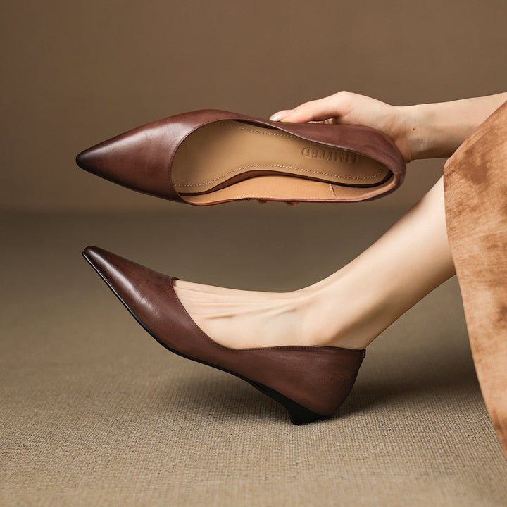 Arla | Genuine Leather Flats