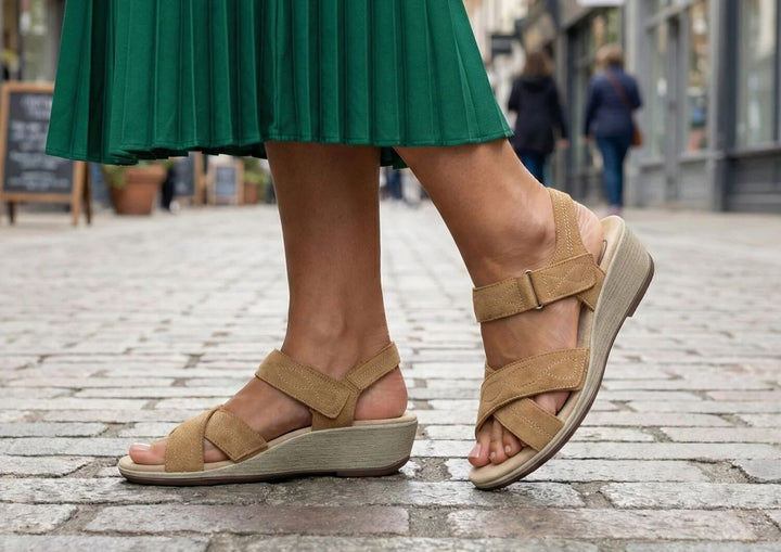 Holly | Natural warmth in a soft camel brown