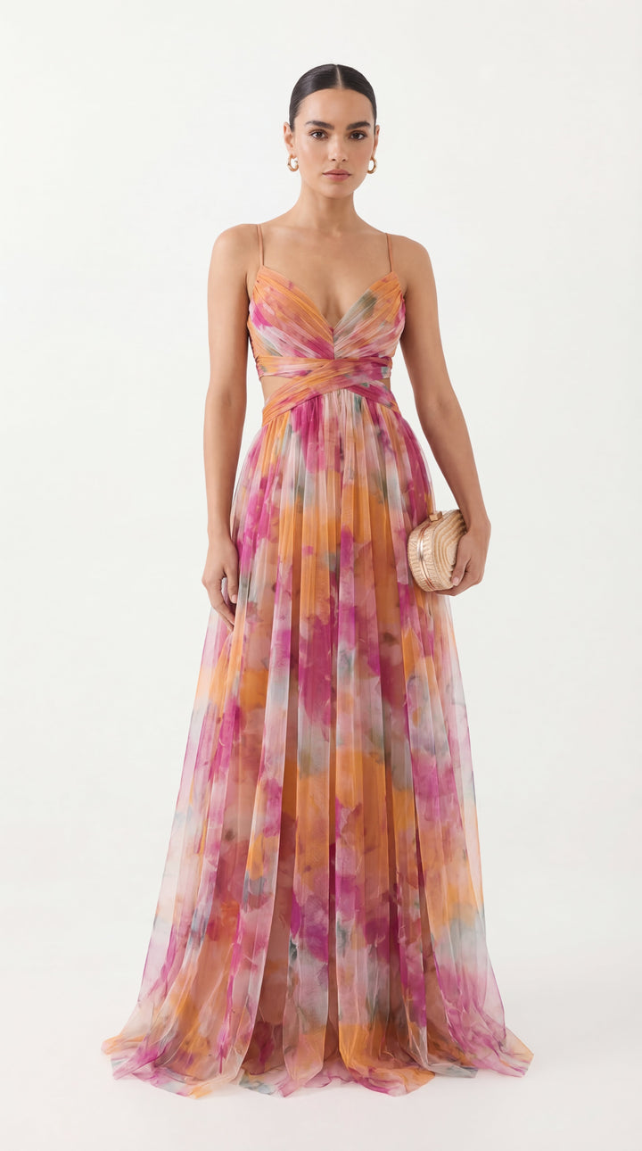 Gemma | Floral Maxi Dress