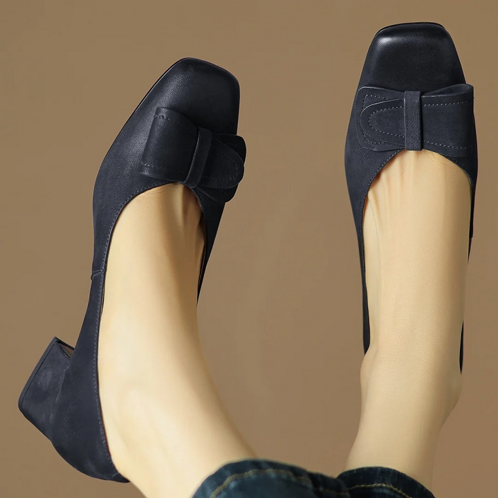 Roselle | Leather Heels